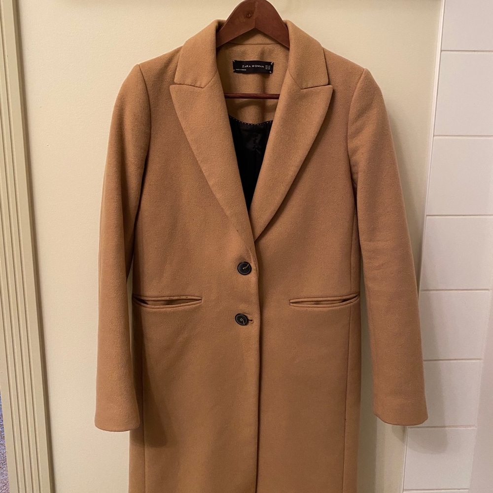 Zara Camel Coat